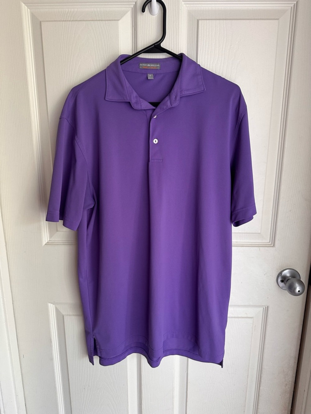 Peter Millar Vibrant Purple Short-Sleeve Polo
